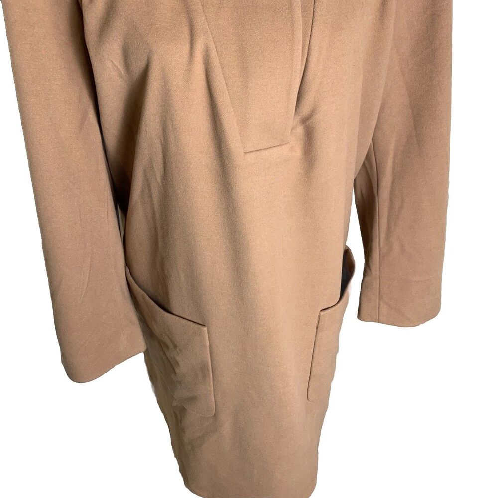 TUCKERNUCK Womens Camel Emerson Coat Dress XXL Career Office Minimalist Preppy - Picture 5 of 16